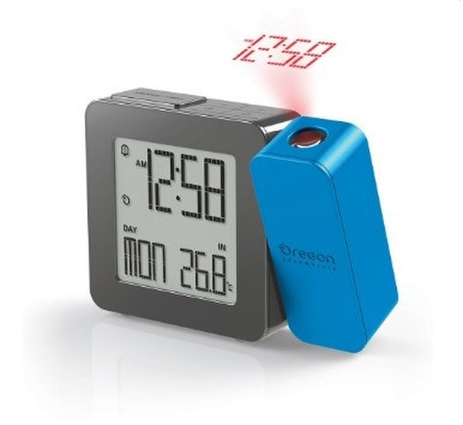 Oregon Scientific RM338P Digital alarm clock Schwarz, Blau, Grün