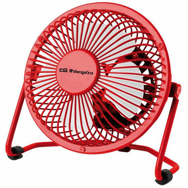 Orbegozo PW 1021 Household blade fan Красный вентилятор