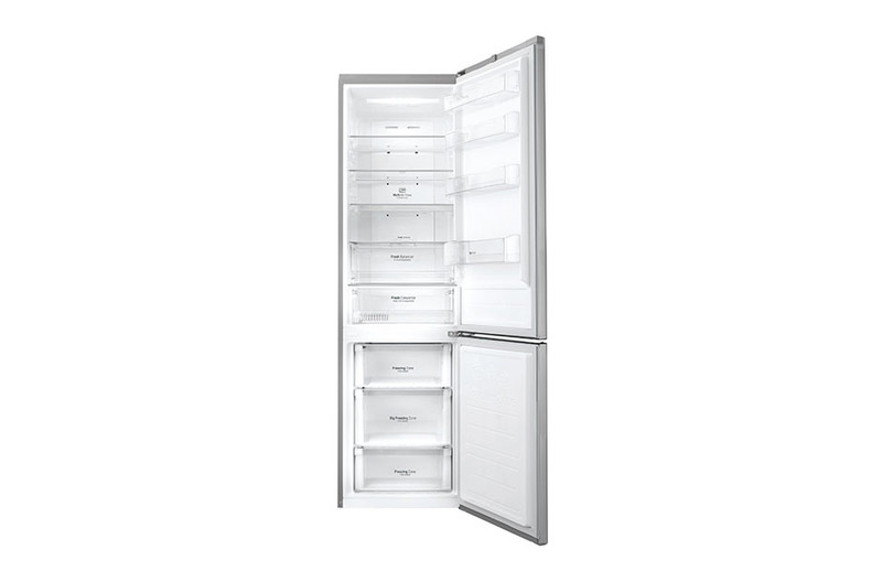 LG GBB59PZMZS Freestanding 318L A++ Stainless steel fridge-freezer
