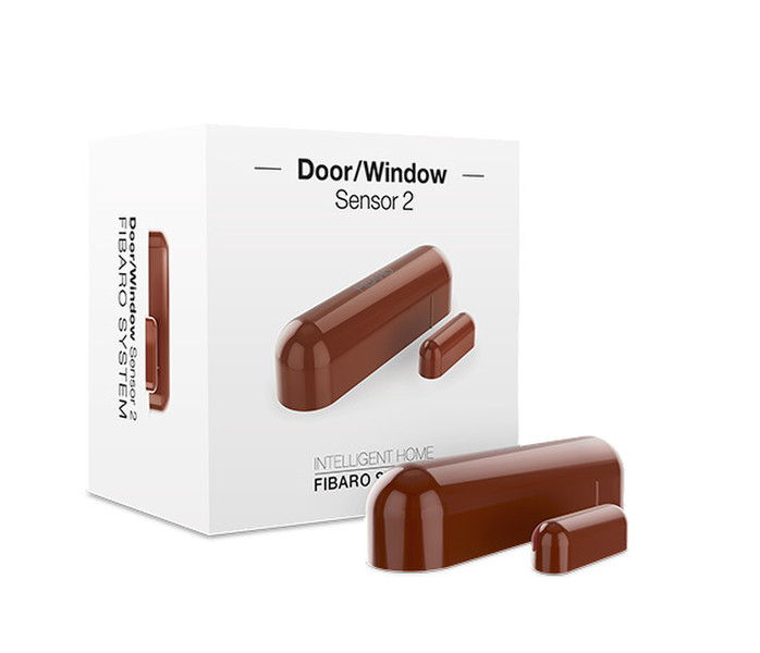 Fibaro FGDW-002-6 ZW5 Беспроводной Коричневый door/window sensor