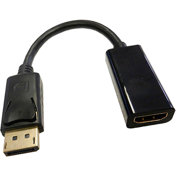Cablenet 24 0208 0.15м DisplayPort HDMI Черный адаптер для видео кабеля