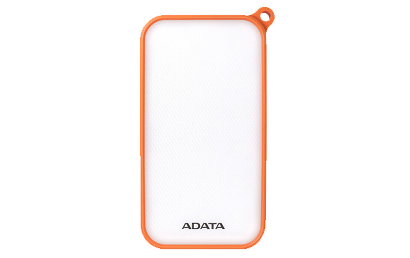 ADATA D8000L Литий-полимерная (LiPo) 8000мА·ч Оранжевый, Белый внешний аккумулятор