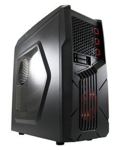 LC-Power Gaming 989B Midi-Tower Schwarz Computer-Gehäuse