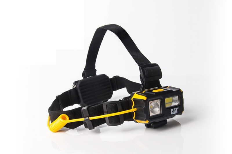 CAT CT4120 Headband flashlight LED Black,Yellow flashlight