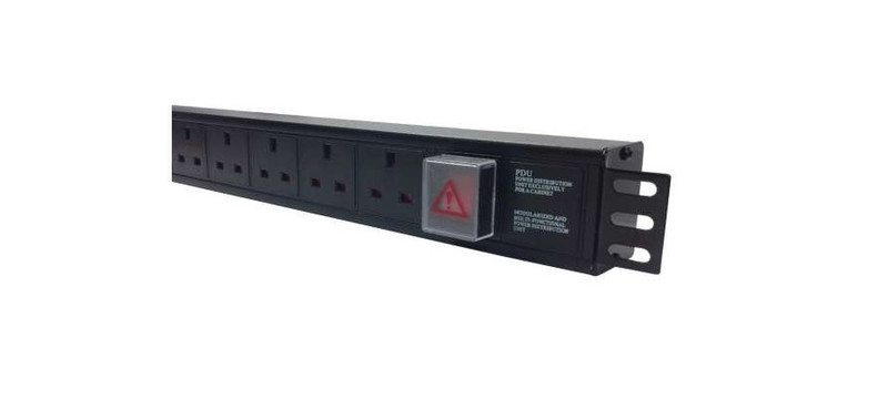 Cablenet PDU6H 6AC outlet(s) 1.5U Black power distribution unit (PDU)