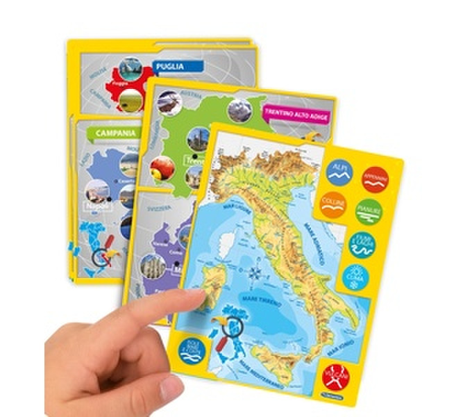 Clementoni Discovery Touch Scopri l'Italia Child Boy/Girl learning toy
