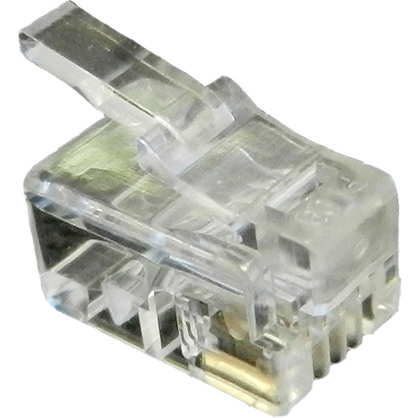 Cablenet 22 2142 RJ10 Прозрачный коннектор
