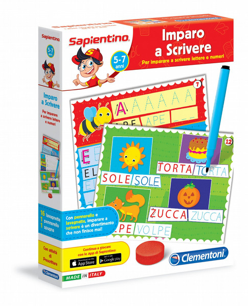 Clementoni Imparo a Scrivere Kind Junge/Mädchen Lernspielzeug