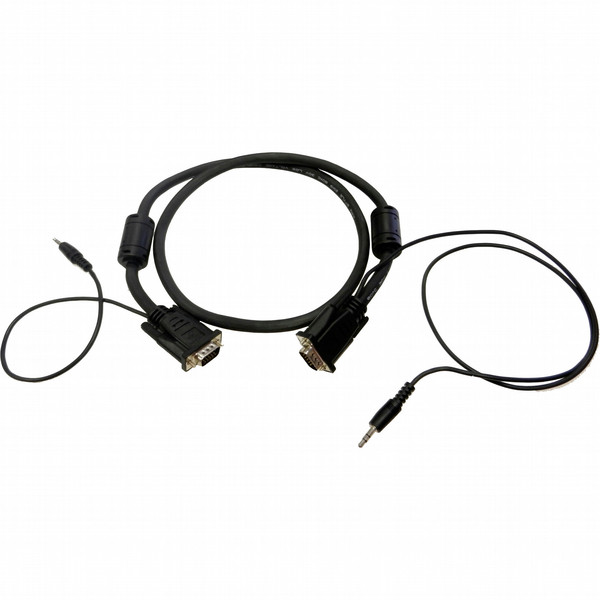 Vistel V3AD-SVGA 3m VGA (D-Sub) + 3.5mm VGA (D-Sub) + 3.5mm Schwarz VGA-Kabel