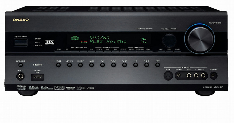 ONKYO TX-SR707 Black AV receiver