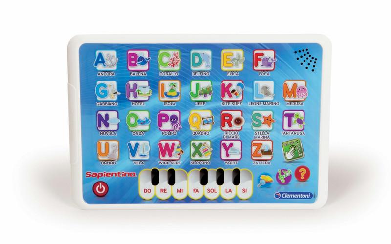 Clementoni Sapientino - Alphabet Pad Child Boy/Girl Multicolour learning toy