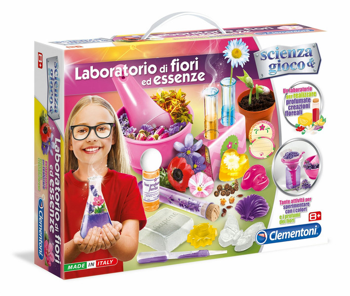Clementoni Laboratorio di Fiori ed Essenze Биология Набор для опытов
