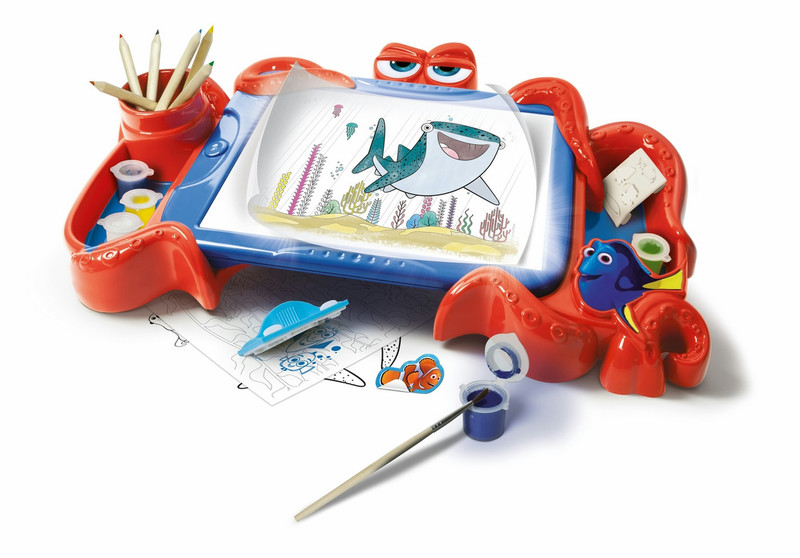 Clementoni Disegna con Dory Blue kids' magnetic drawing board
