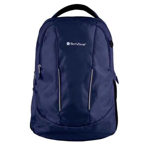 TechZone TZ17LBP02-AZUL Polyester Black/Blue backpack