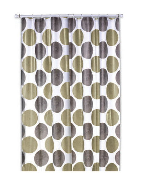 Kela 22098 Ring Polyethylene-vinyl acetate (PEVA) Beige,Grey shower curtain