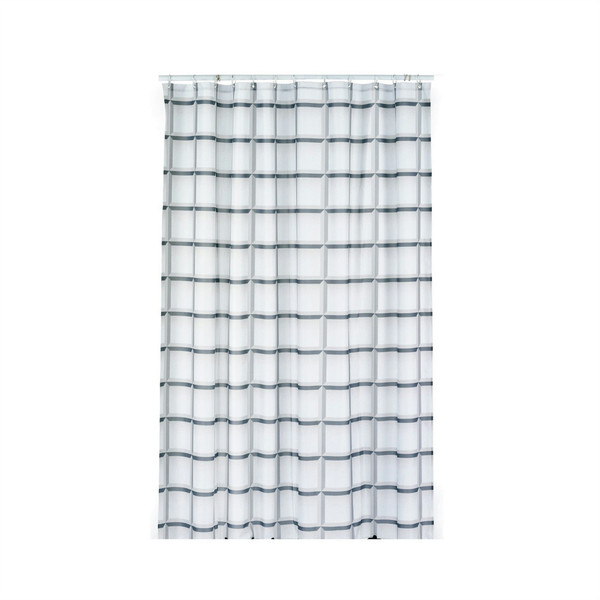 Kela 22095 Ring Polyester Grey shower curtain