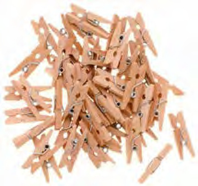GLOREX 6 2200 653 24pc(s) Wood clothespins