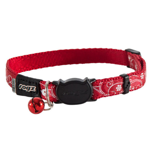 Rogz Silkycat Rot Katze Halsband für Haustiere