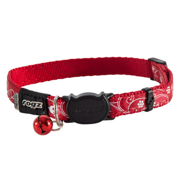 Rogz Silkycat Red Cat pet collar