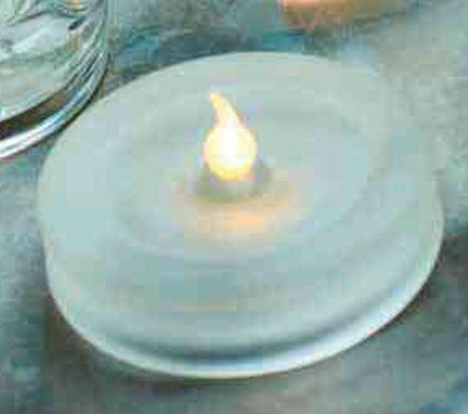 Sirius Home Lise LED Полупрозрачный, Белый электрическая свеча