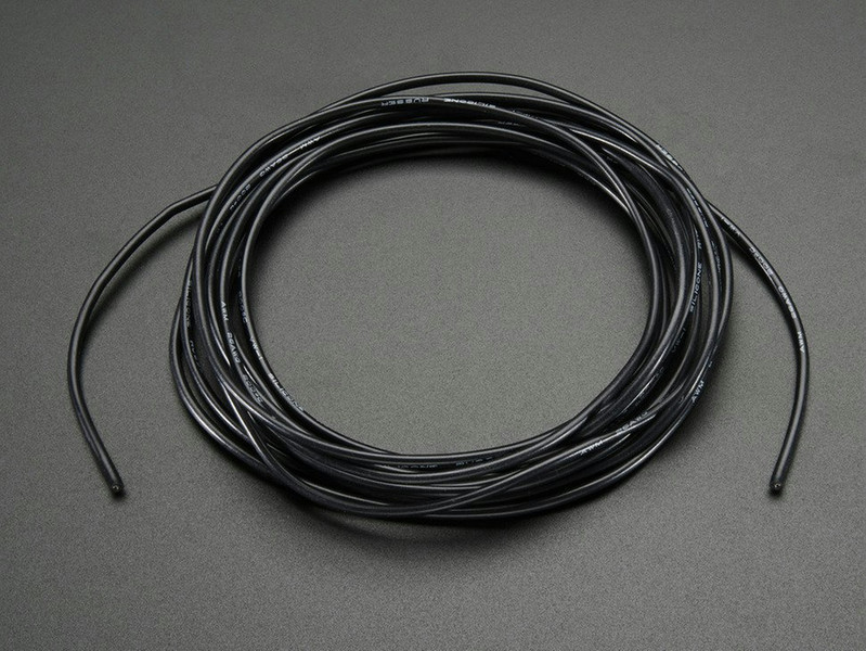Adafruit 1881 2000mm Black electrical wire