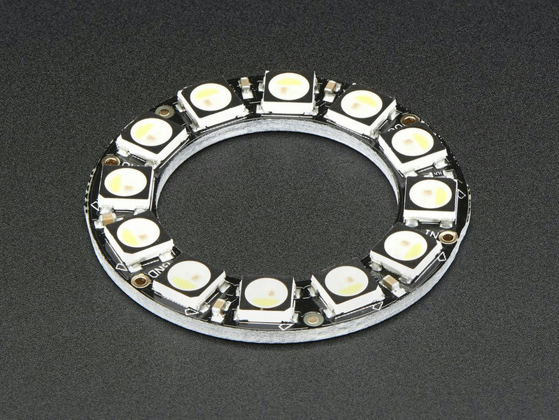 Adafruit 2851 Для помещений 12лампы LED Черный декоративный светильник