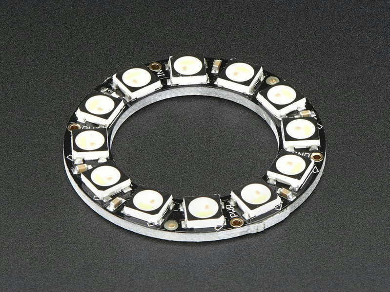 Adafruit 2853 Для помещений 12лампы LED Черный декоративный светильник