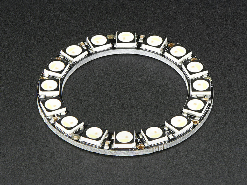 Adafruit 2856 Для помещений 16лампы LED Черный декоративный светильник