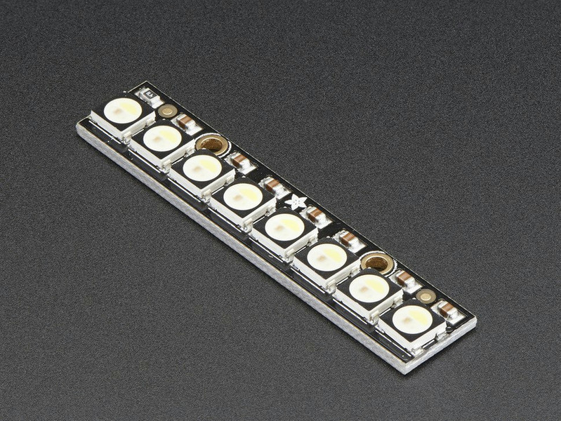 Adafruit 2869 Для помещений 8лампы LED Черный декоративный светильник