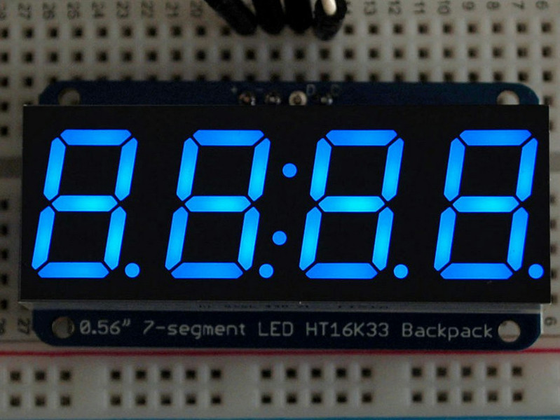 Adafruit 881 Development board display