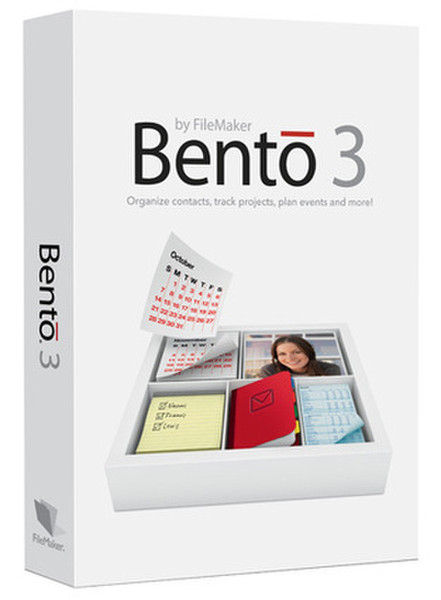 Filemaker Bento 3.0 full version, CD, German, Mac