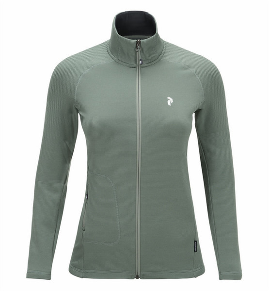 PeakPerformance Waitara Women's shell jacket/windbreaker L Эластан, Полиэстер Зеленый