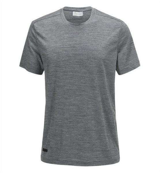 PeakPerformance Civil Merino T-shirt S Kurzärmel Rundhals Merino-Wolle Grau