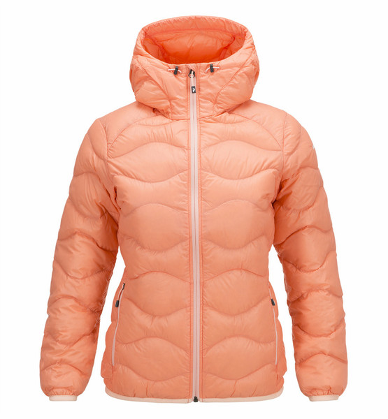 PeakPerformance G33534099 Women's double-breasted jacket L Polyamid Orange