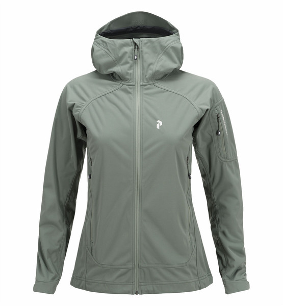 PeakPerformance G47007014 Women's shell jacket/windbreaker XS Polyester Green