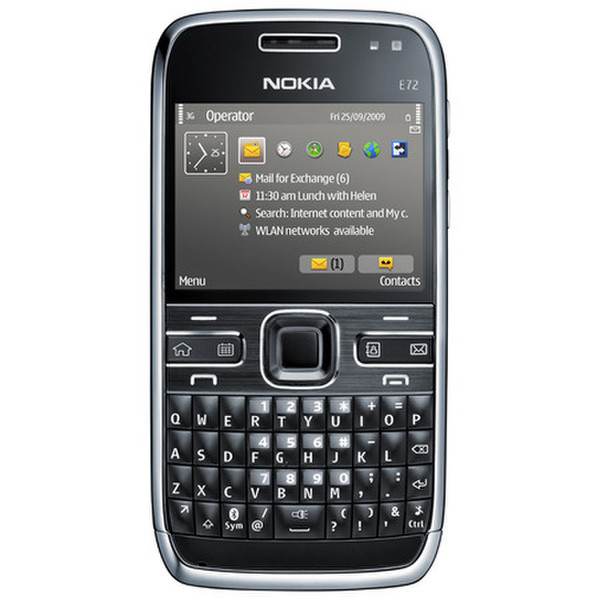 Nokia E72 Schwarz Smartphone