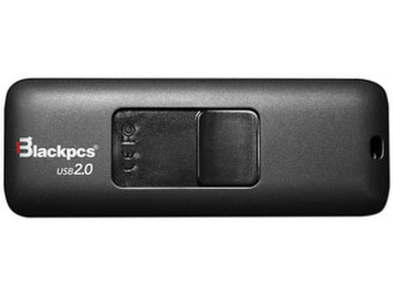 Blackpcs MU2101BL-16 16GB USB 2.0 Type-A Black USB flash drive