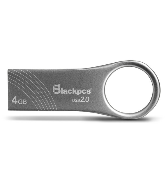 Blackpcs MU2102S-4 4GB USB 2.0 Type-A Silver USB flash drive