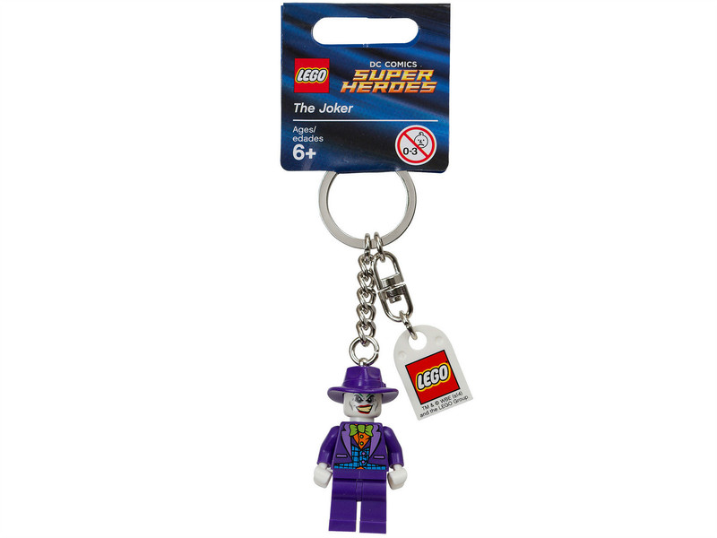 LEGO DC Comics Super Heroes The Joker Key Chain