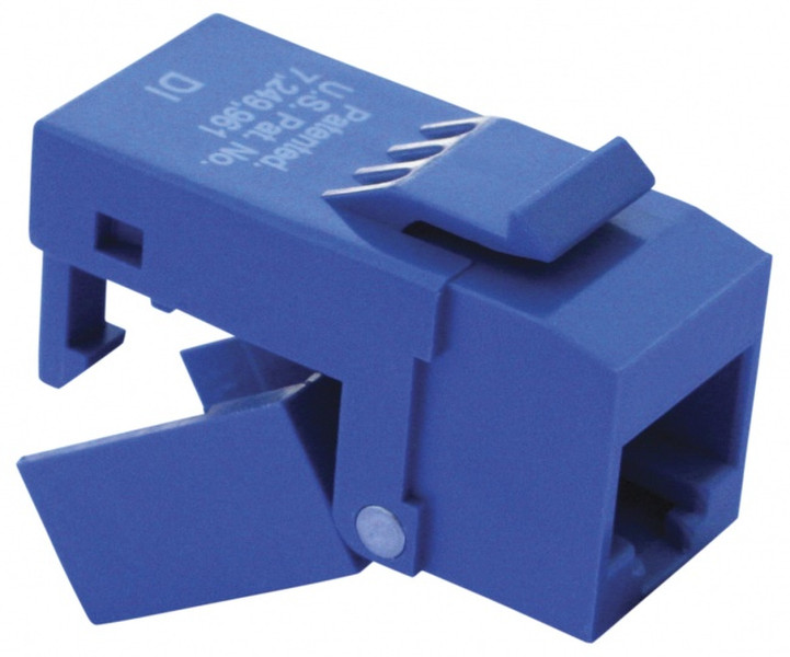 Platinum Tools EZ-SnapJack RJ-45 Blue wire connector