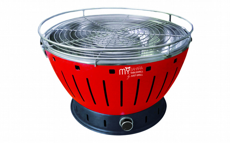 My Sahara MS34 TR Grill Tabletop Electric Black,Red,Stainless steel