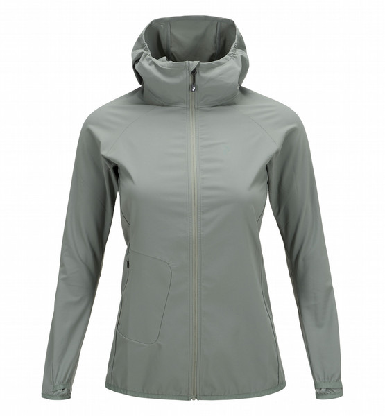 PeakPerformance Fremont Women's shell jacket/windbreaker S Polyester Green