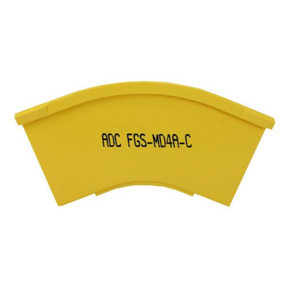 TE Connectivity FGS-MD4A-C Elbow cable tray 45° Yellow