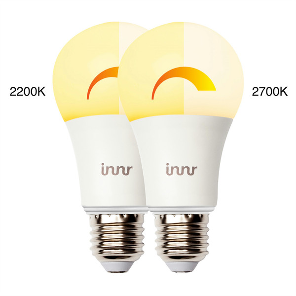 Innr RB 175 W DUO-PACK 9W E27 A++ Warm white LED bulb energy-saving lamp