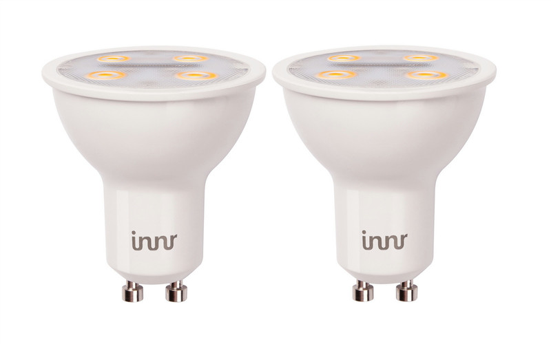 Innr RS 125 DUO-PACK 4.8Вт GU10 A++ Теплый белый LED лампа