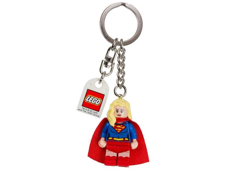 LEGO DC Comics Super Heroes Supergirl Keychain