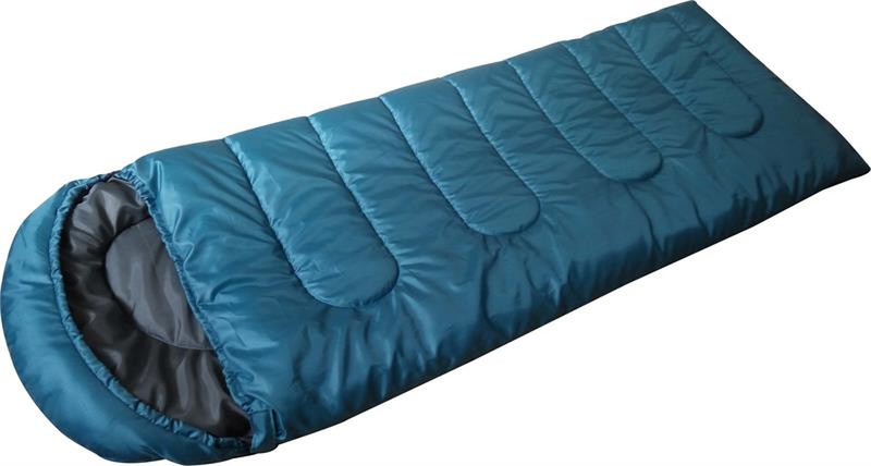 Inland 04051 Rectangular sleeping bag Fabric,Polyester Blue sleeping bag
