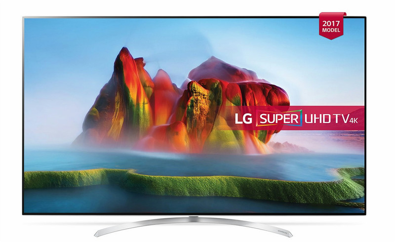LG 65SJ950V 65Zoll 4K Ultra HD Smart-TV WLAN Silber LED-Fernseher