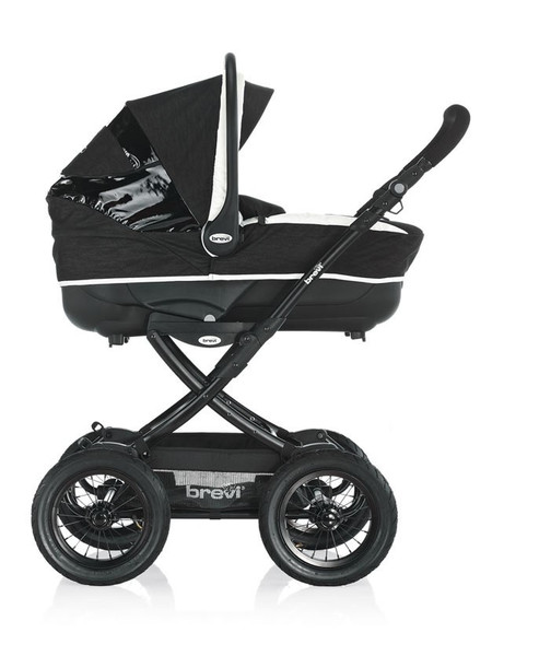 Brevi Rider Navicella 079 Traditional stroller 1место(а) Черный