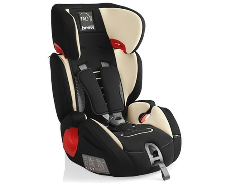Brevi TAO 1-2-3 (9 - 36 kg; 9 Monate - 12 Jahre) Schwarz Autositz für Babys